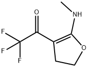 Ethanone, 1-[4,5-dihydro-2-(methylamino)-3-furanyl]-2,2,2-trifluoro- (9CI) Structure