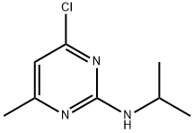 (4-Chloro-6-methyl-pyrimidin-2-yl)-isopropyl-amine Structure