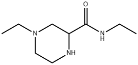 2-Piperazinecarboxamide,N,4-diethyl-(9CI) Structure