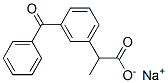 KETOPROFEN SODIUM SALT,57495-14-4,结构式