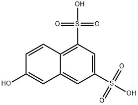 2-Naphthol-5,7-disulfonic acid  Structure