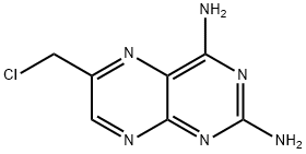 2,4-diamino-6-chloromethylpteridine Structure