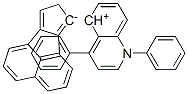 Cyclopenta-1,3-dienide, 1,4-diphenyl-5-quinolinium-2,3-(naphtha-1,8-di yl)-, inner salt,57525-48-1,结构式