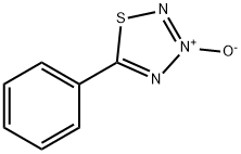 5-Phenyl-1,2,3,4-thiatriazole 3-oxide Structure