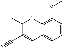 8-Methoxy-2-methyl-2H-1-benzopyran-3-carbonitrile|