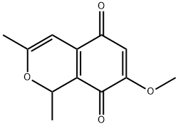 1H-2-Benzopyran-5,8-dione, 7-methoxy-1,3-dimethyl- (9CI)|