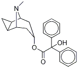 ベンジル酸シクロプロピルトロピン 化学構造式