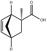 Bicyclo[2.2.1]hept-5-ene-2-carboxylic acid, 2-methyl-, (1R,2S,4R)- (9CI) Struktur