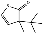 2(3H)-Thiophenone,3-(1,1-dimethylethyl)-3-methyl- Struktur