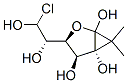 1,2-isopropylidene-6-chloro-deoxyglucofuranose Structure