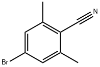 4-溴-2,6-二甲基苯腈, 5757-66-4, 结构式
