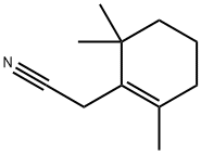 2,6,6-trimethyl-1-cyclohexene-1-acetonitrile,57576-15-5,结构式
