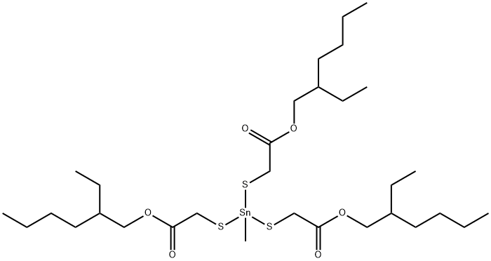 2-Ethylhexyl 10-ethyl-4-[[2-[(2-ethylhexyl)oxy]-2-oxoethyl]thio]-4-methyl-7-oxo-8-oxa-3,5-dithia-4-stannatetradecanoate