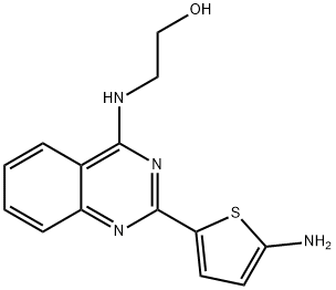 2-[[2-(5-Amino-2-thienyl)-4-quinazolinyl]amino]ethanol|