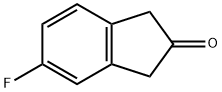 5-氟-2-茚满酮, 57584-69-7, 结构式