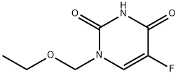 1-ethoxymethyl-5-fluorouracil Structure