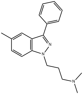 1-(3-(dimethylamino)propyl)-5-methyl-3- phenyl-1H-indazole|