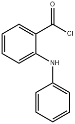 Benzoyl chloride, 2-(phenylaMino)-,57623-73-1,结构式
