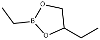2,4-ジエチル-1,3,2-ジオキサボロラン 化学構造式