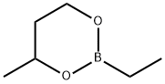 2-Ethyl-4-methyl-1,3,2-dioxaborinane Structure