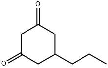 5-プロピルシクロヘキサン-1,3-ジオン 化学構造式