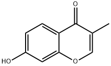 4H-1-Benzopyran-4-one, 7-hydroxy-3-methyl- Structure