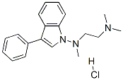 N,N,N'-트리메틸-N'-(3-페닐-1H-인돌-1-일)에틸렌디아민모노염산염