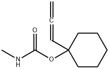 Cyclohexanol,1-(1,2-propadienyl)-,methylcarbamate(9CI) Structure