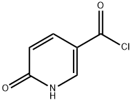 6-Hydroxy Nicotinoyl Chloirde Struktur