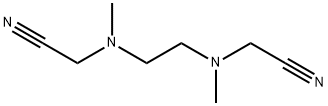 Ethylenebis(methylimino)bis(acetonitrile) Structure