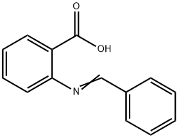 2-(benzylideneamino)benzoic acid|