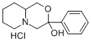 3-HYDROXY-3-PHENYLOCTAHYDROPYRIDO[2,1-C][1,4]OXAZINE HYDROCHLORIDE Struktur