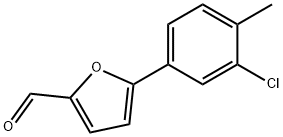 5-(3-CHLORO-4-METHYL-PHENYL)-FURAN-2-CARBALDEHYDE