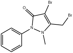 4-Bromo-3-(bromomethyl)-2-methyl-1-phenylpyrazolin-5-one98%