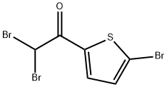 2,2-DIBROMO-1-(5-BROMO-2-THIENYL)ETHAN-1-ONE Structure