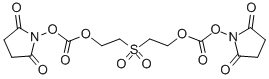 双(2-[琥珀酰亚胺氧羰基氧)乙基)砜(BSOCOES) 结构式