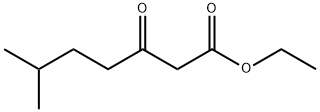 6-甲基-3-羰基-庚酸乙酯, 57689-16-4, 结构式
