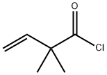 3-Butenoyl chloride, 2,2-diMethyl-,57690-96-7,结构式