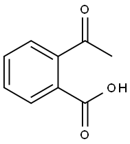 2-乙酰苯甲酸,577-56-0,结构式
