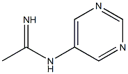 Ethanimidamide, N-5-pyrimidinyl-, (Z)- (9CI),57705-39-2,结构式