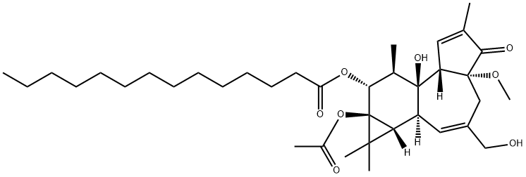 PHORBOL 12-MYRISTATE 13-ACETATE 4-O-METHYL ETHER, 4BETA