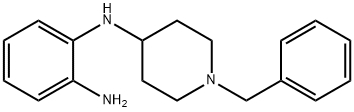 N-[1-(フェニルメチル)ピペリジン-4-イル]-1,2-ベンゼンジアミン 化学構造式