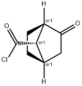 Bicyclo[2.2.1]heptane-7-carbonyl chloride, 2-oxo-, syn- (9CI) Struktur