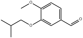 3-ISOBUTOXY-4-METHOXYBENZALDEHYDE 化学構造式