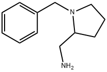 (1-苄基吡咯烷-2-基)甲胺 结构式