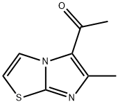 1-(6-METHYLIMIDAZO[2,1-B][1,3]THIAZOL-5-YL)ETHANONE Struktur