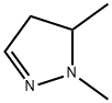 4,5-ジヒドロ-1,5-ジメチル-1H-ピラゾール 化学構造式