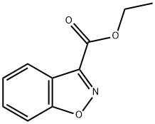 1,2-苯并异恶唑-3-甲酸乙酯, 57764-49-5, 结构式