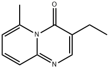 6-Methyl-3-ethyl-4H-pyrido[1,2-a]pyrimidine-4-one 结构式