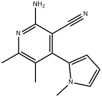 577762-20-0 3-Pyridinecarbonitrile,2-amino-5,6-dimethyl-4-(1-methyl-1H-pyrrol-2-yl)-(9CI)